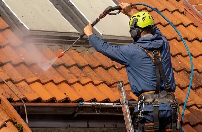 Démoussage et hydrofuge de toiture à Monpardiac